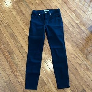Madewell black 9 inch high rise skinny jeans - Size 26